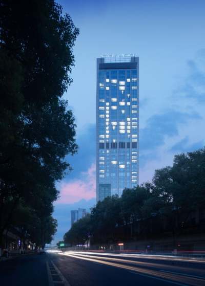 南京苏宁索菲特银河大酒店外观