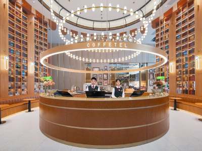 喆啡酒店(肇庆七星岩东门广场店)大堂