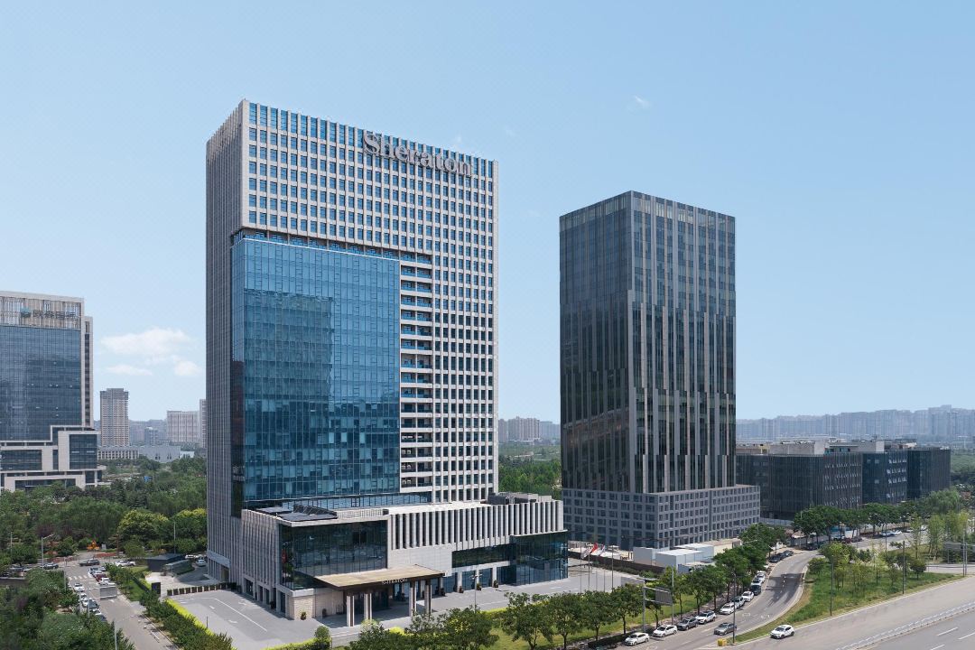 西安高新区喜来登酒店(省图高新馆站有轨电车站店)外观