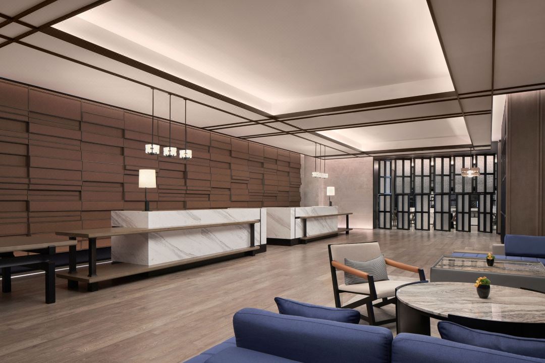 西安高新区喜来登酒店(省图高新馆站有轨电车站店)大堂
