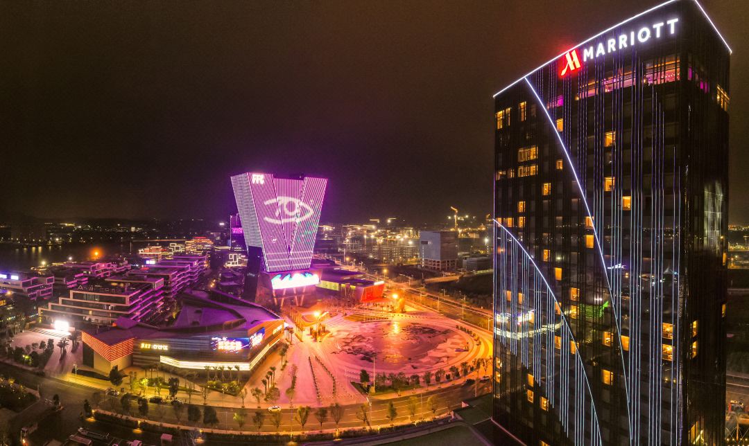 福州东湖万豪酒店外观