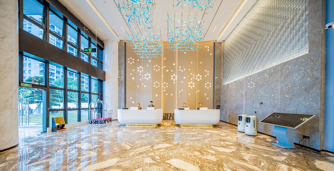 世纪金源域景酒店(福州大学城店)大堂