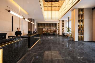 徐州户部山和平路亚朵酒店大堂