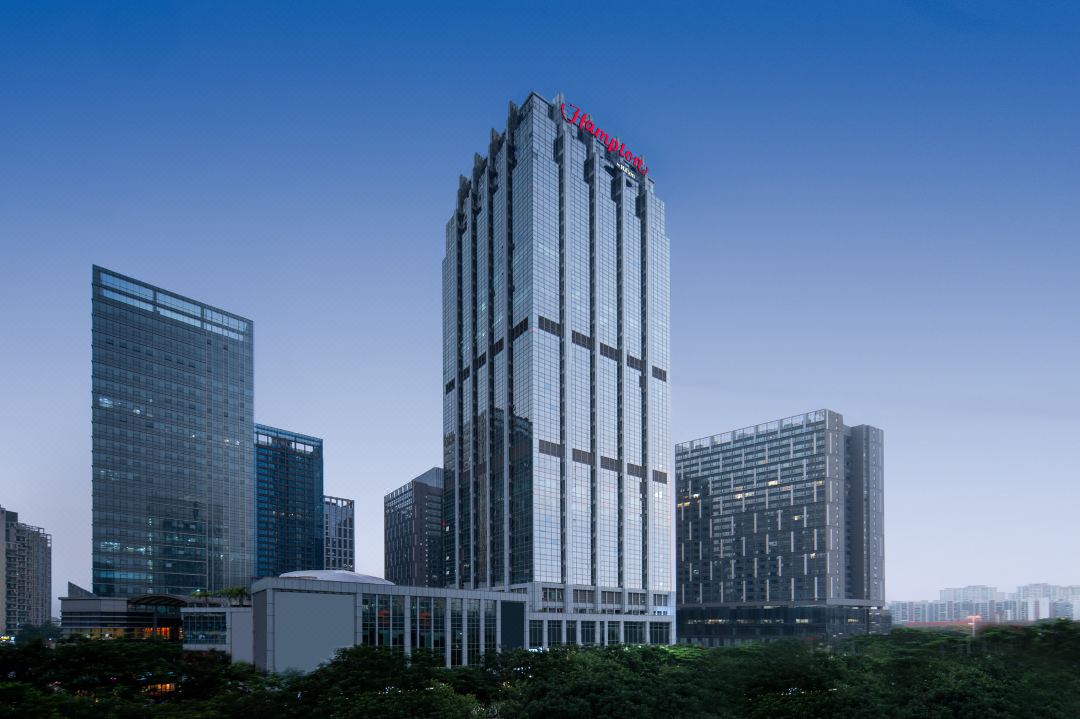佛山顺德北滘希尔顿欢朋酒店外观