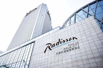 天津水游城丽筠酒店(西北角特色美食街区店)外观