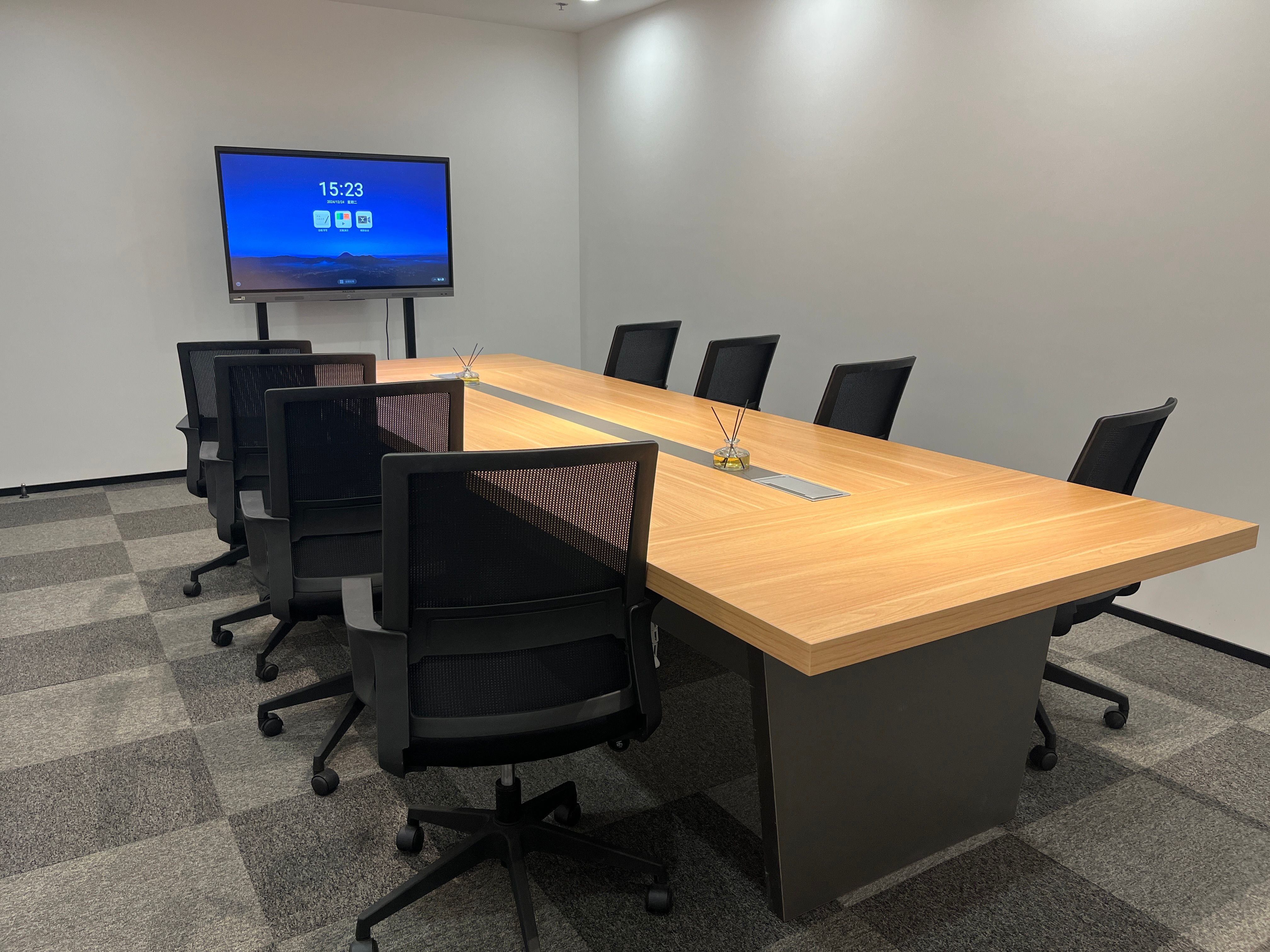 青岛金家岭会议中心5F中会议室会场图