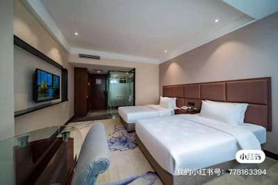 成都蓉城映像国际酒店高级双床客房图