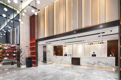 长春自由大路希尔顿欢朋酒店大堂
