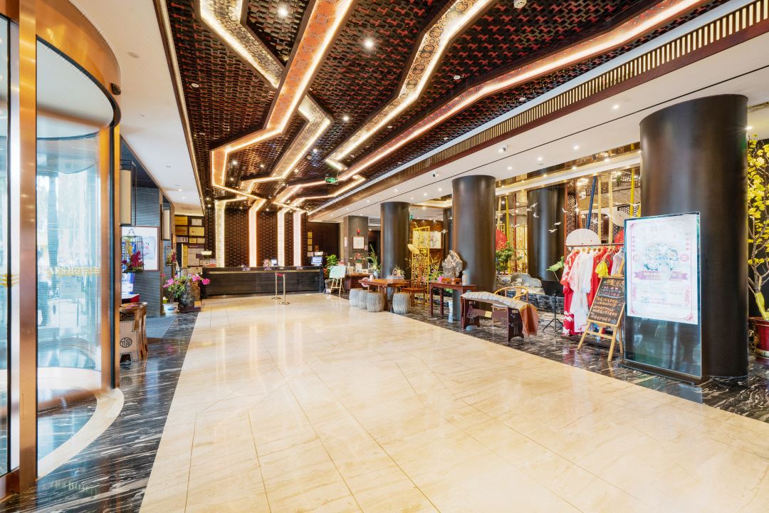 屏山书香世家酒店(柳州马鞍山公园店)大堂
