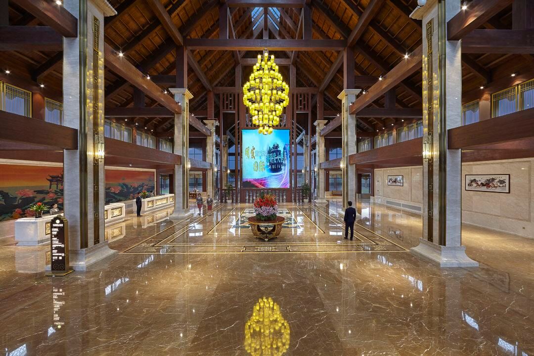金湖明发大酒店大堂