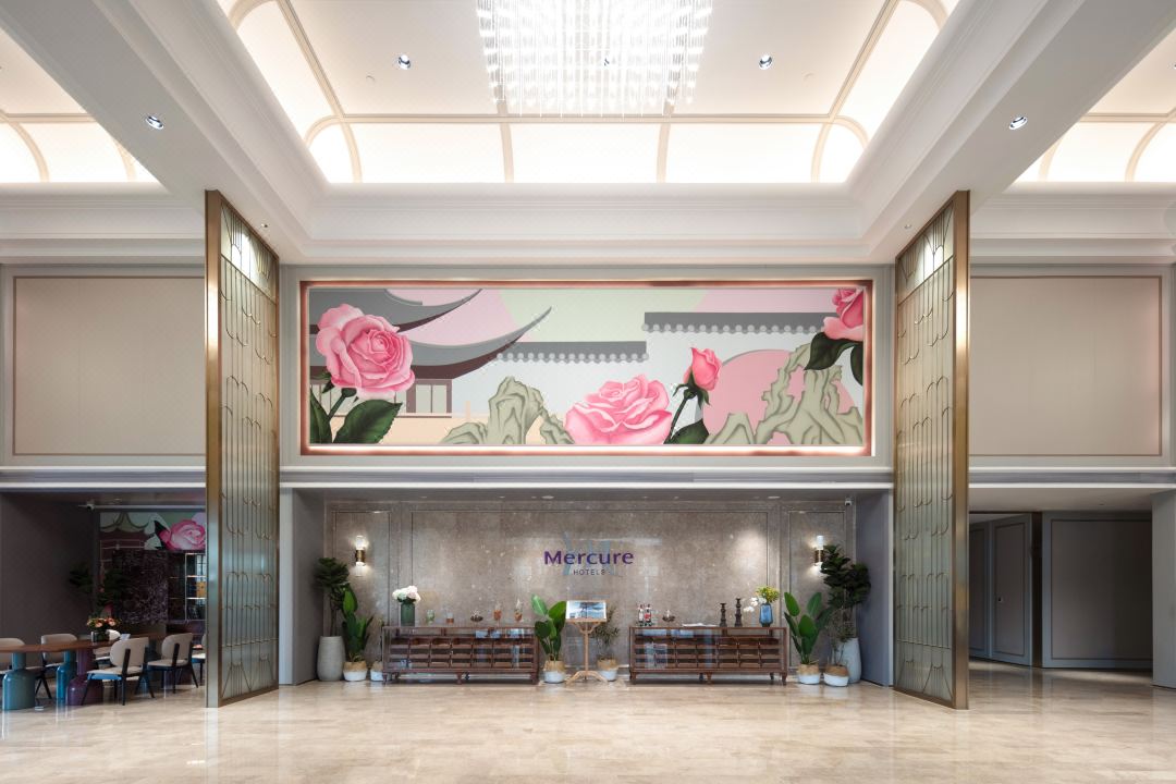 淮安美居酒店大堂