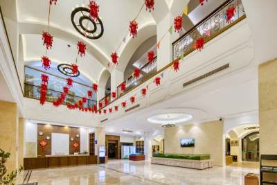 天鹅堡养生度假酒店大堂