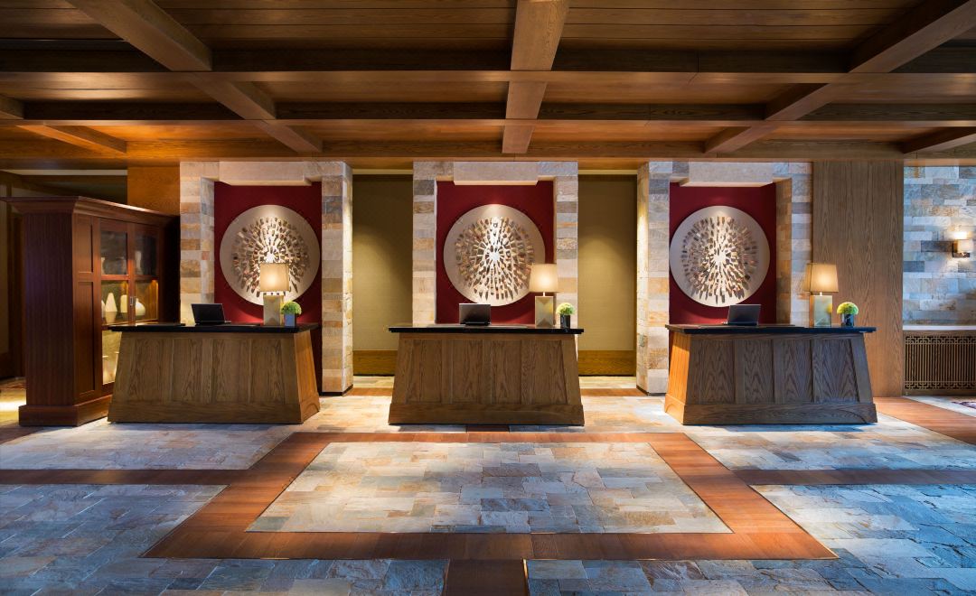长白山凯悦酒店大堂