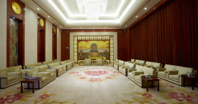 江西前湖迎宾馆滕王阁厅会场图