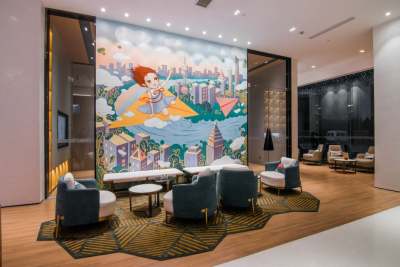 嘉虹酒店(上海虹桥机场店)大堂