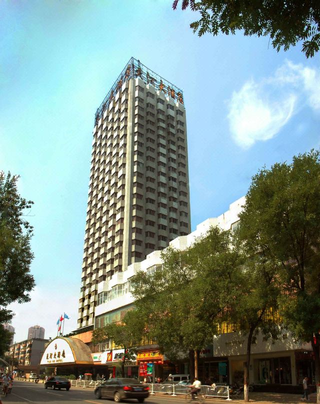 郑州天河大酒店(二七广场丹尼斯大卫城店)外观