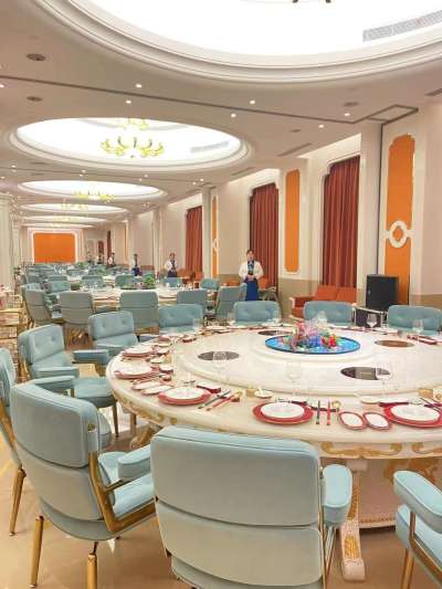 杭州白金汉爵大酒店包厢餐厅图