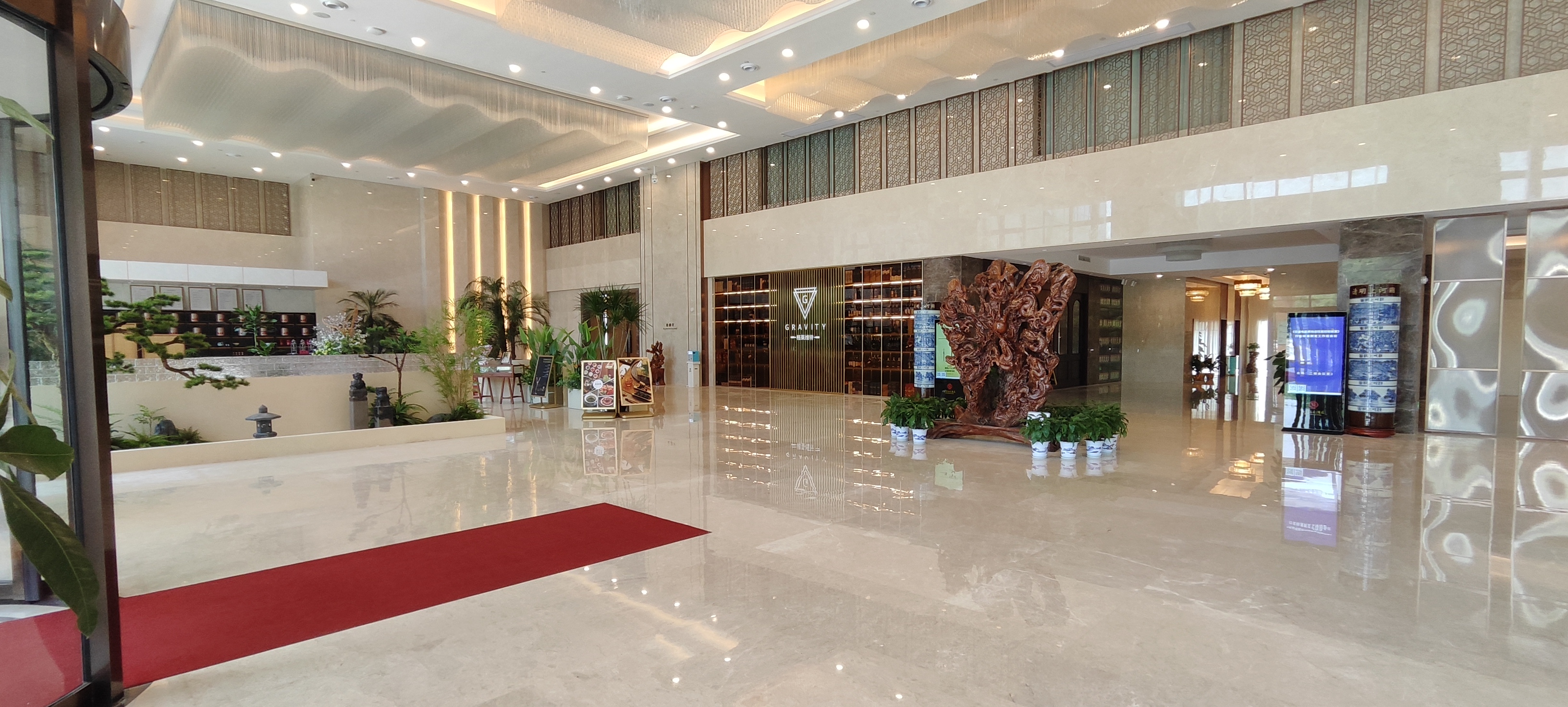 江西玉泉岛大酒店大堂