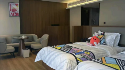 宜春唯美硒泉度假村草莓音乐双床房客房图