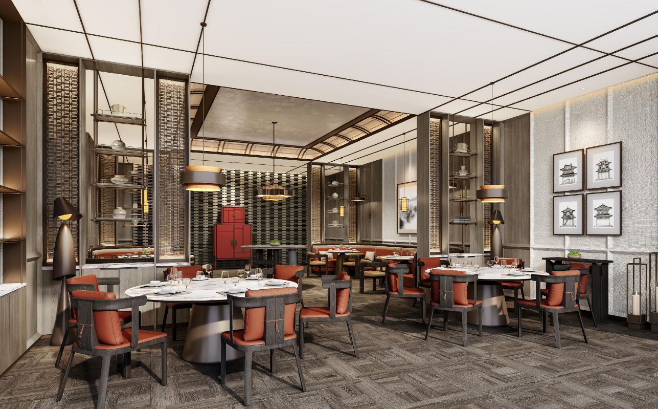 宜昌温德姆至尊酒店“玉英”-中餐厅 YUYING Chinese Restaurant餐厅图