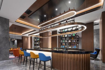 鄂州葛店希尔顿欢朋酒店大堂