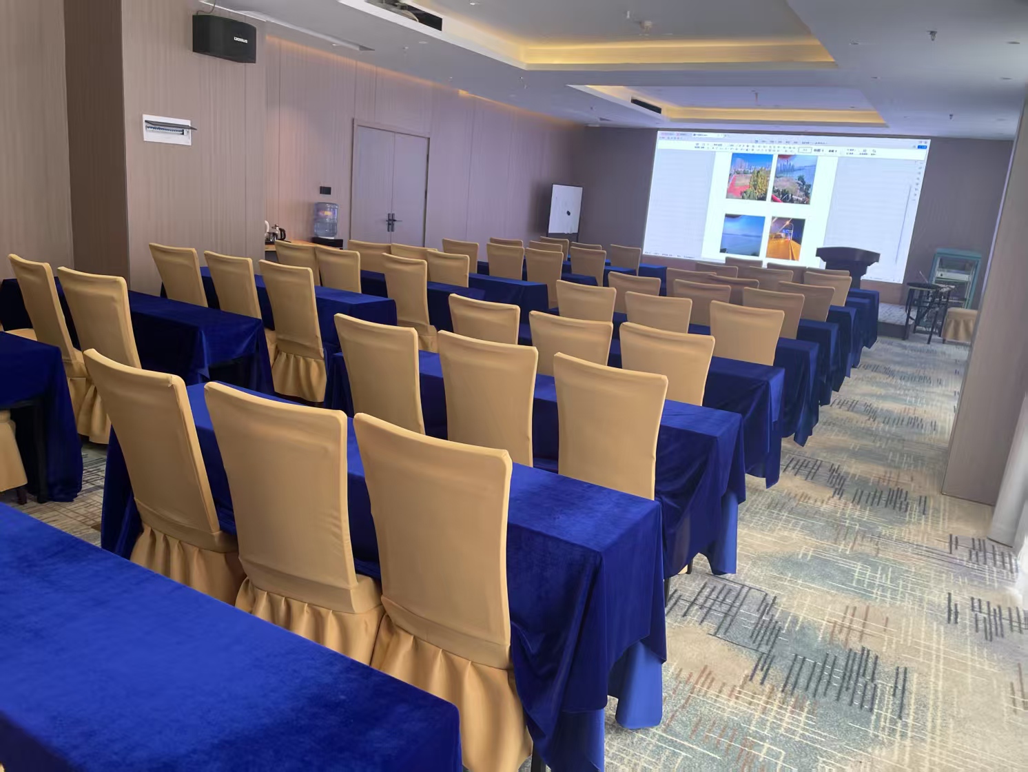 华师艺棠酒店大会议室会场图