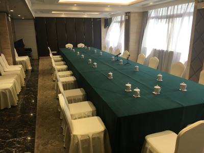 郑州市黄河饭店墨竹厅会场图