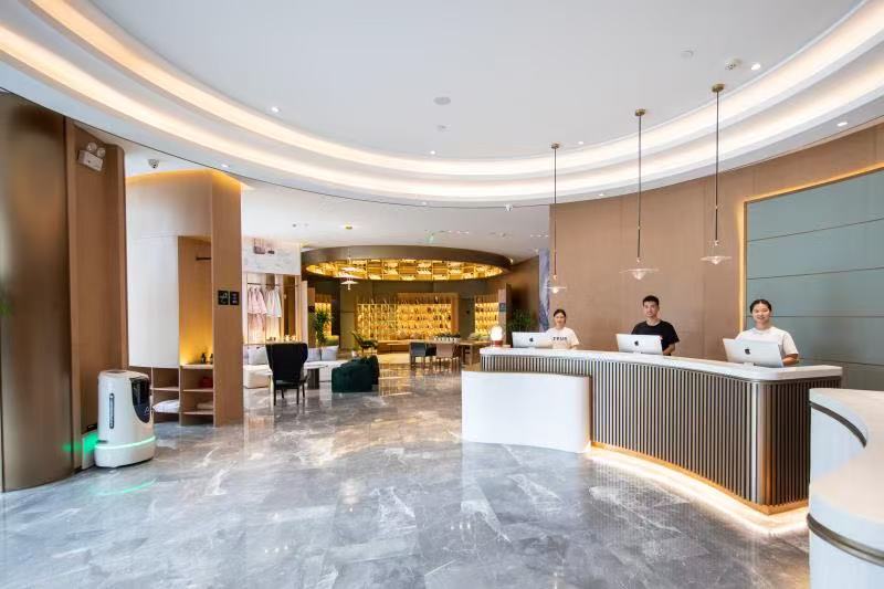 亚朵酒店（武汉国际博览中心四新亚朵酒店）大堂