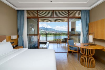 广州森林海温泉度假酒店湖山温泉房客房图