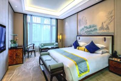 浙江西湖山庄（国宾接待中心）精致大床房（Exquisite King Bed Room）客房图