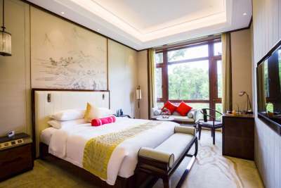 浙江西湖山庄（国宾接待中心）豪华大床房（Standard King Bed Room）客房图