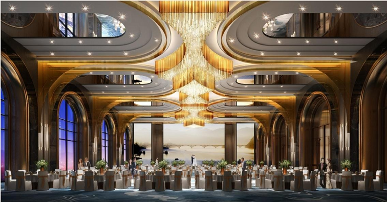 建德星河温德姆至尊豪廷大酒店星河厅会场图