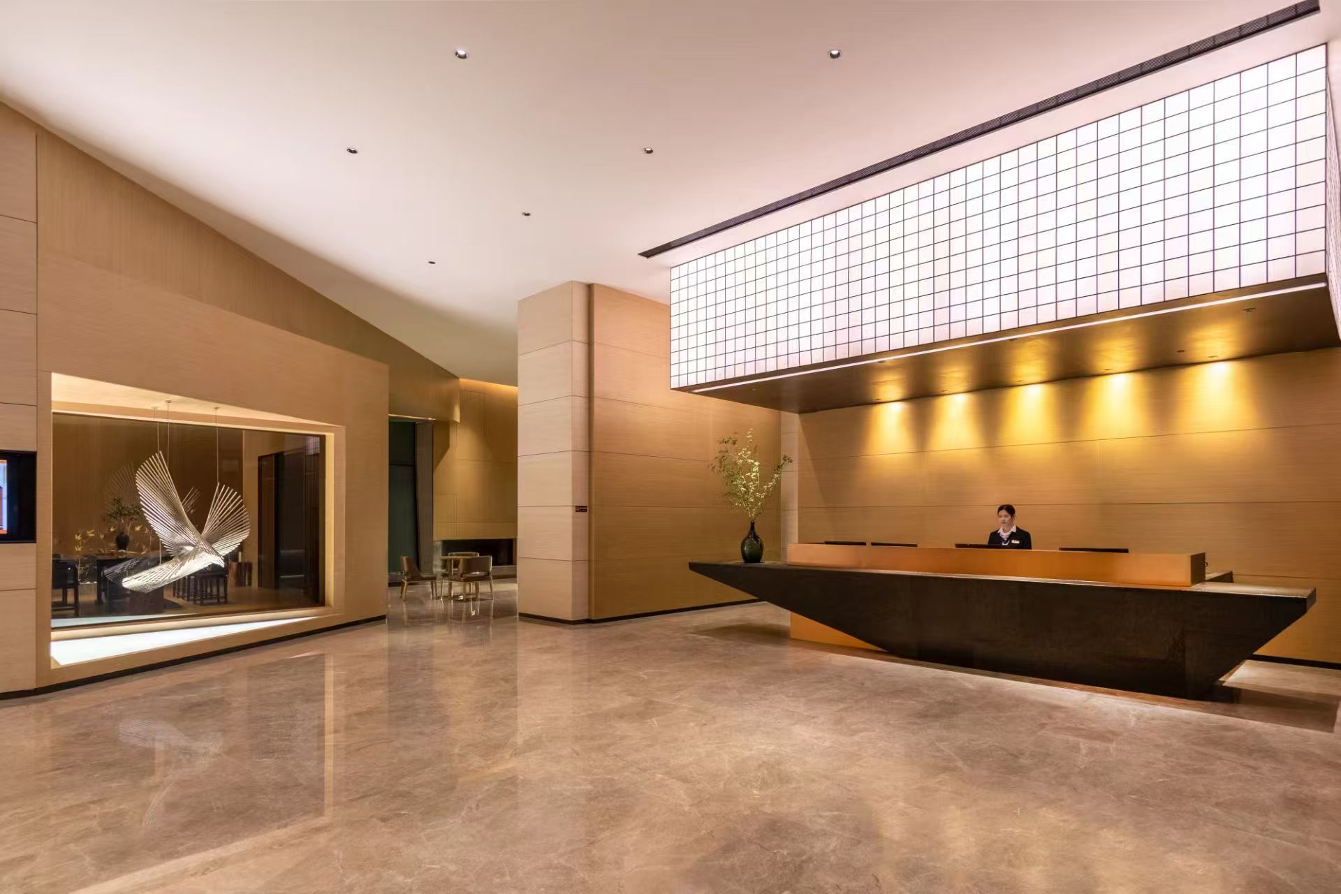 佛山金美域林禧酒店（悦然广场北滘公园地铁站店）大堂