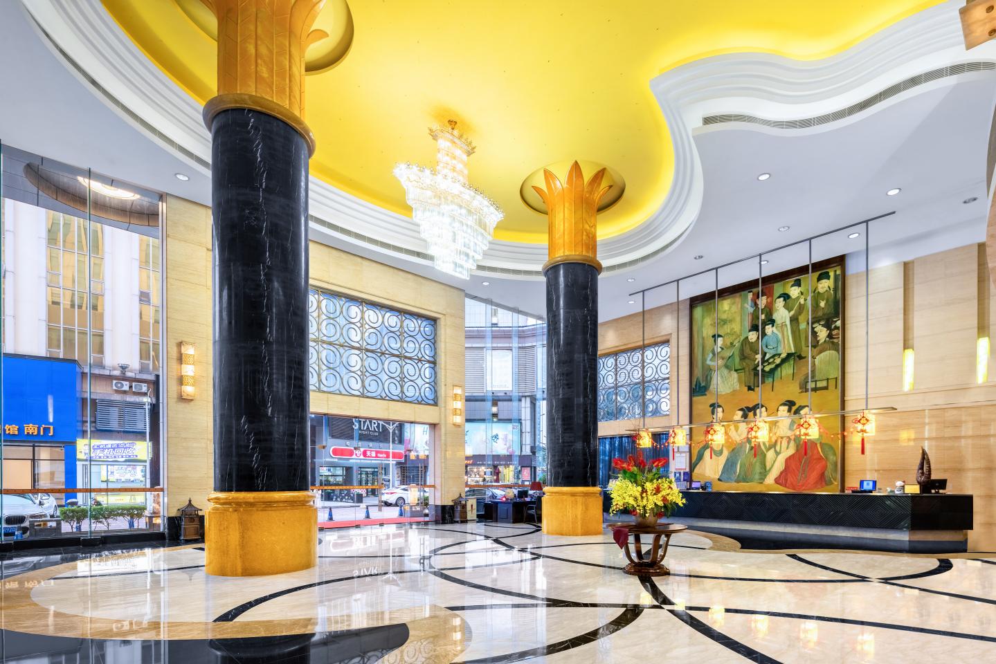东莞松山湖天域大酒店大堂
