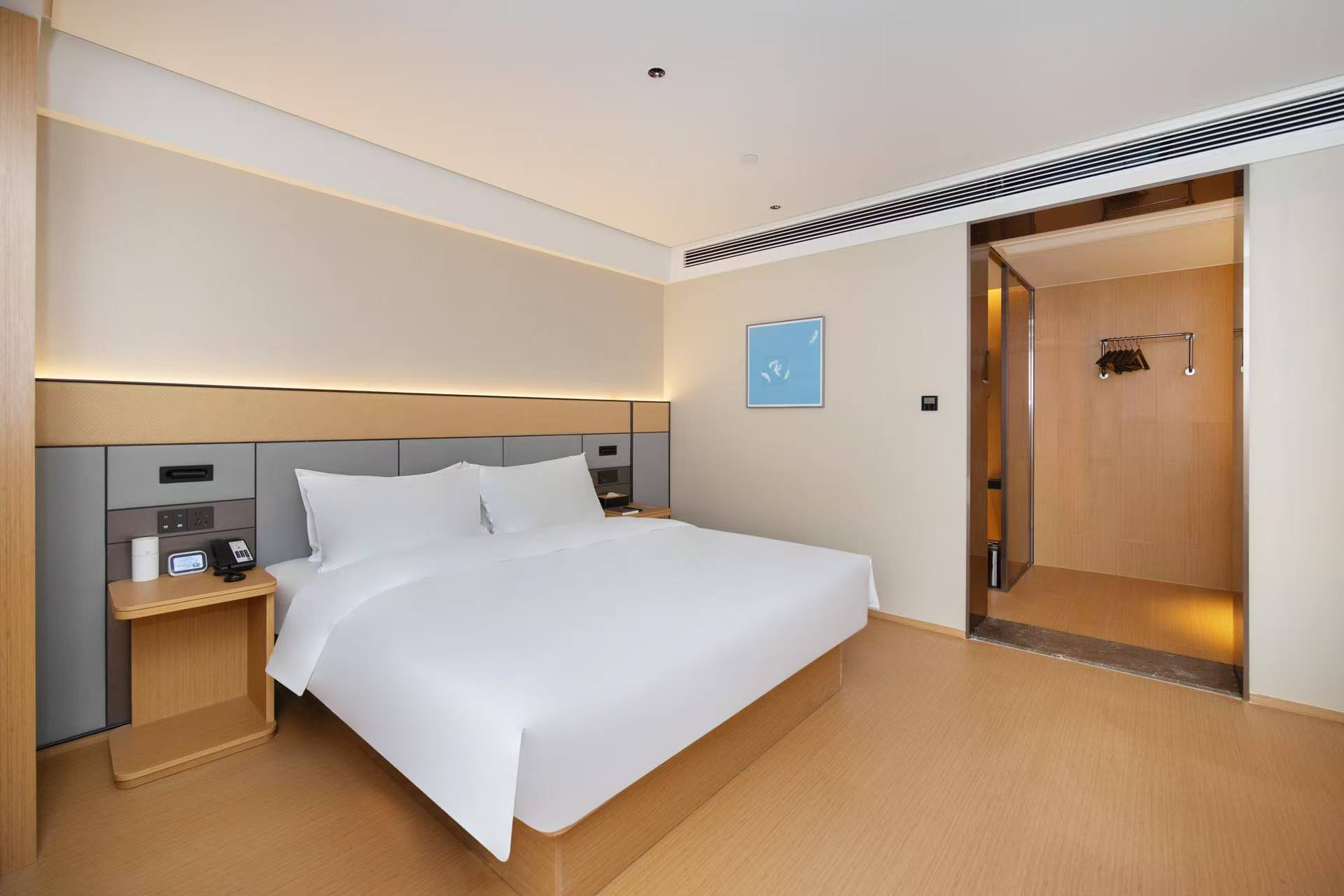 全季酒店（景德镇中国陶瓷城店）景观大床房客房图