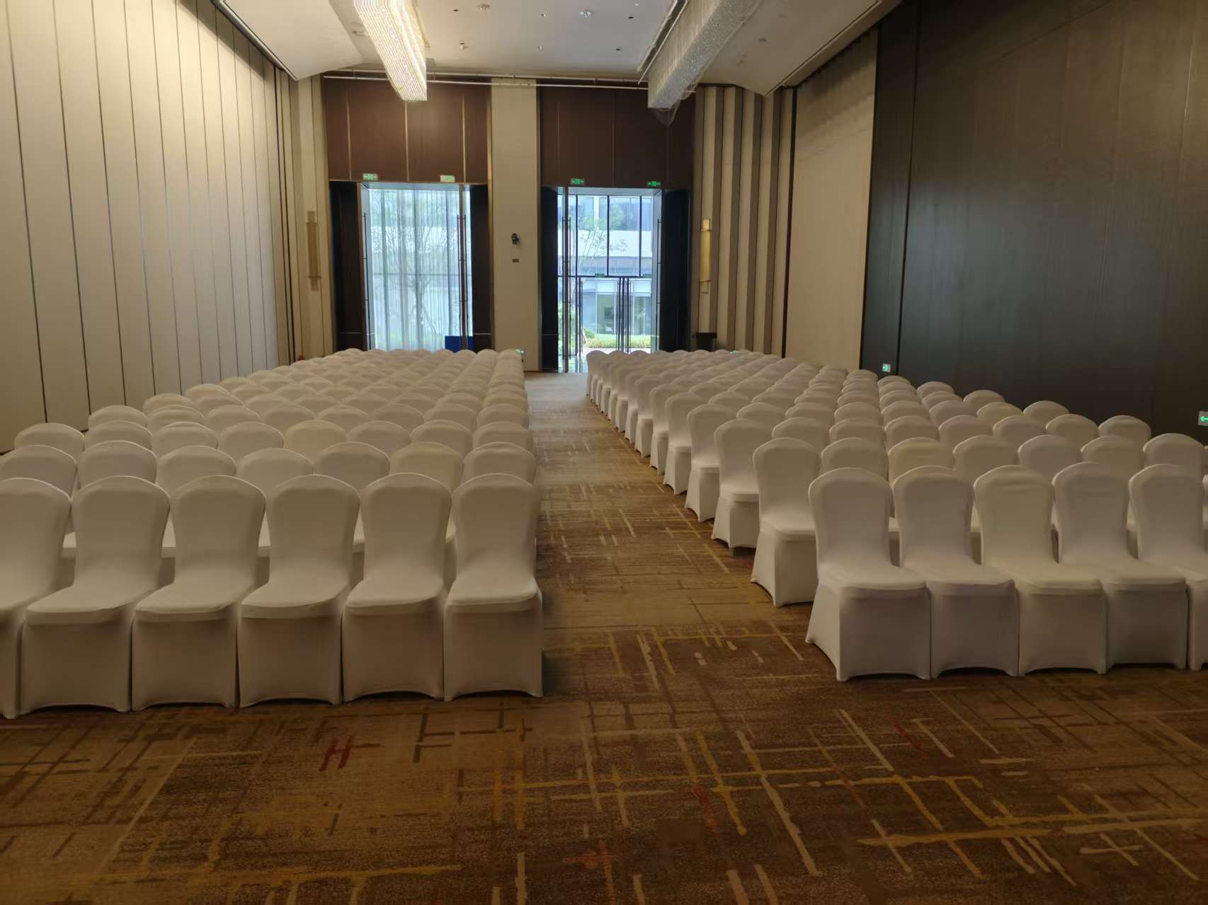 济南国博城绿地铂骊酒店大宴会厅1/3会场图