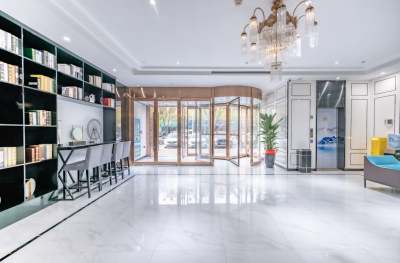 哈泊酒店(郑州二七万达店)大堂