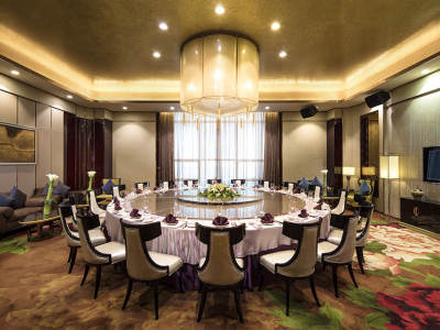 乌鲁木齐锦江国际酒店新粤阁VIP包厢餐厅图
