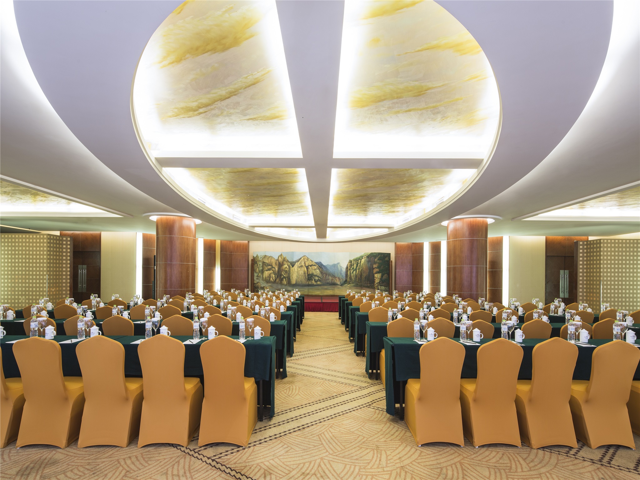 武汉江城明珠豪生大酒店江城厅会场图