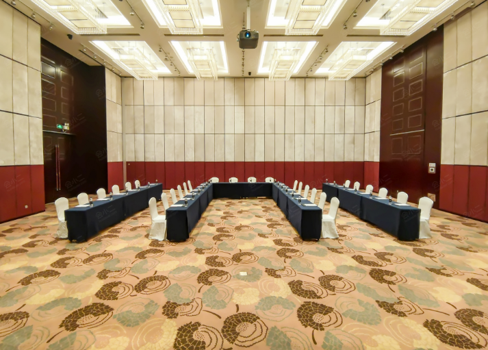 上海浦东绿地铂骊酒店宴会A厅会场图