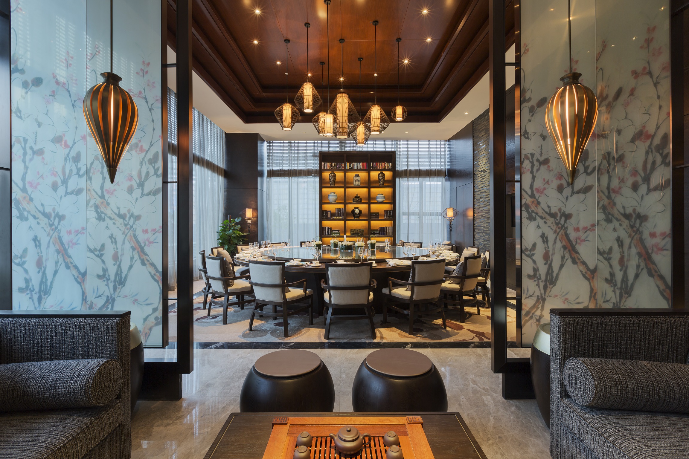 常州富力万达嘉华酒店游宴包厢餐厅图