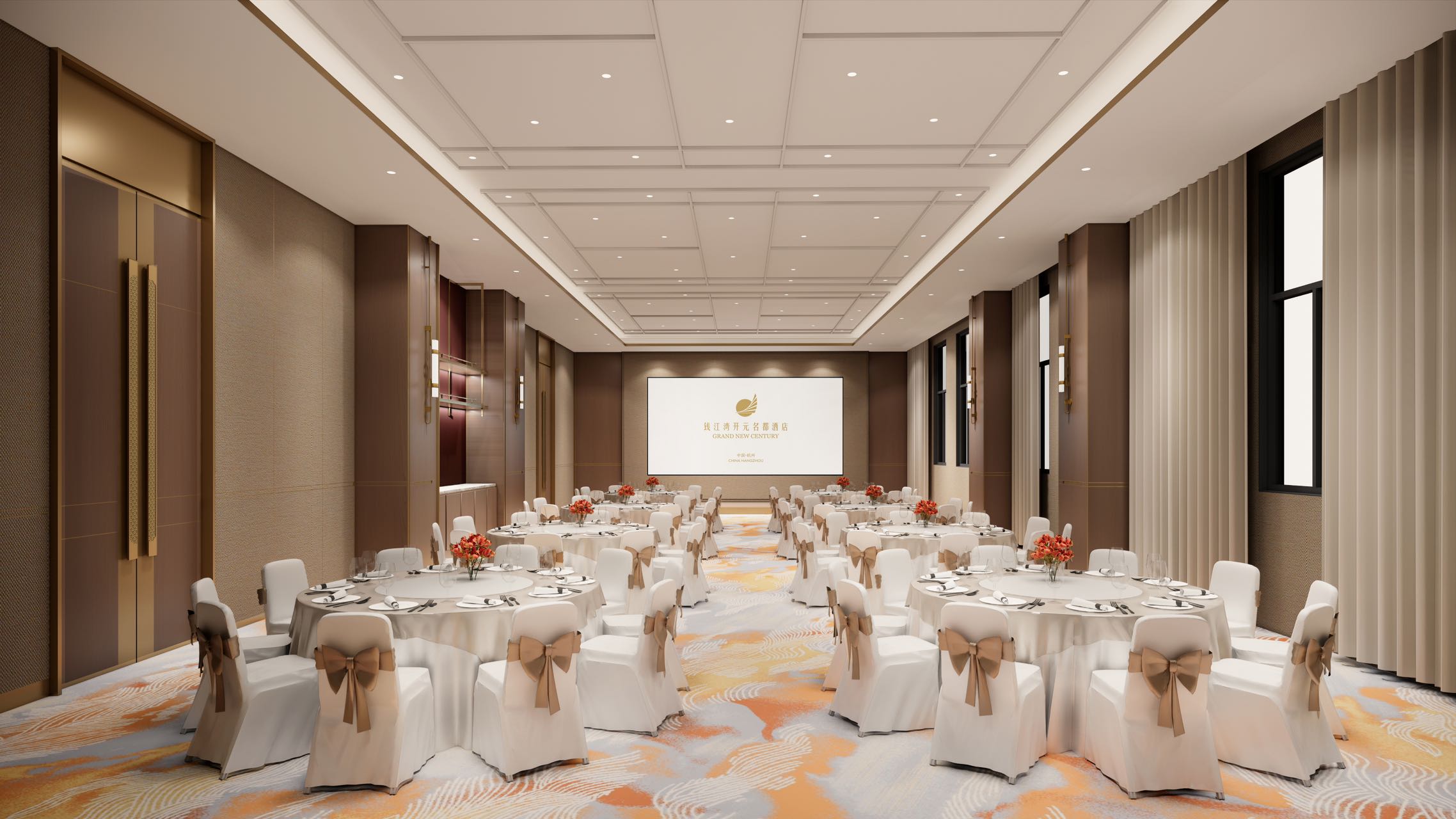 杭州钱江湾开元名都酒店开元厅会场图