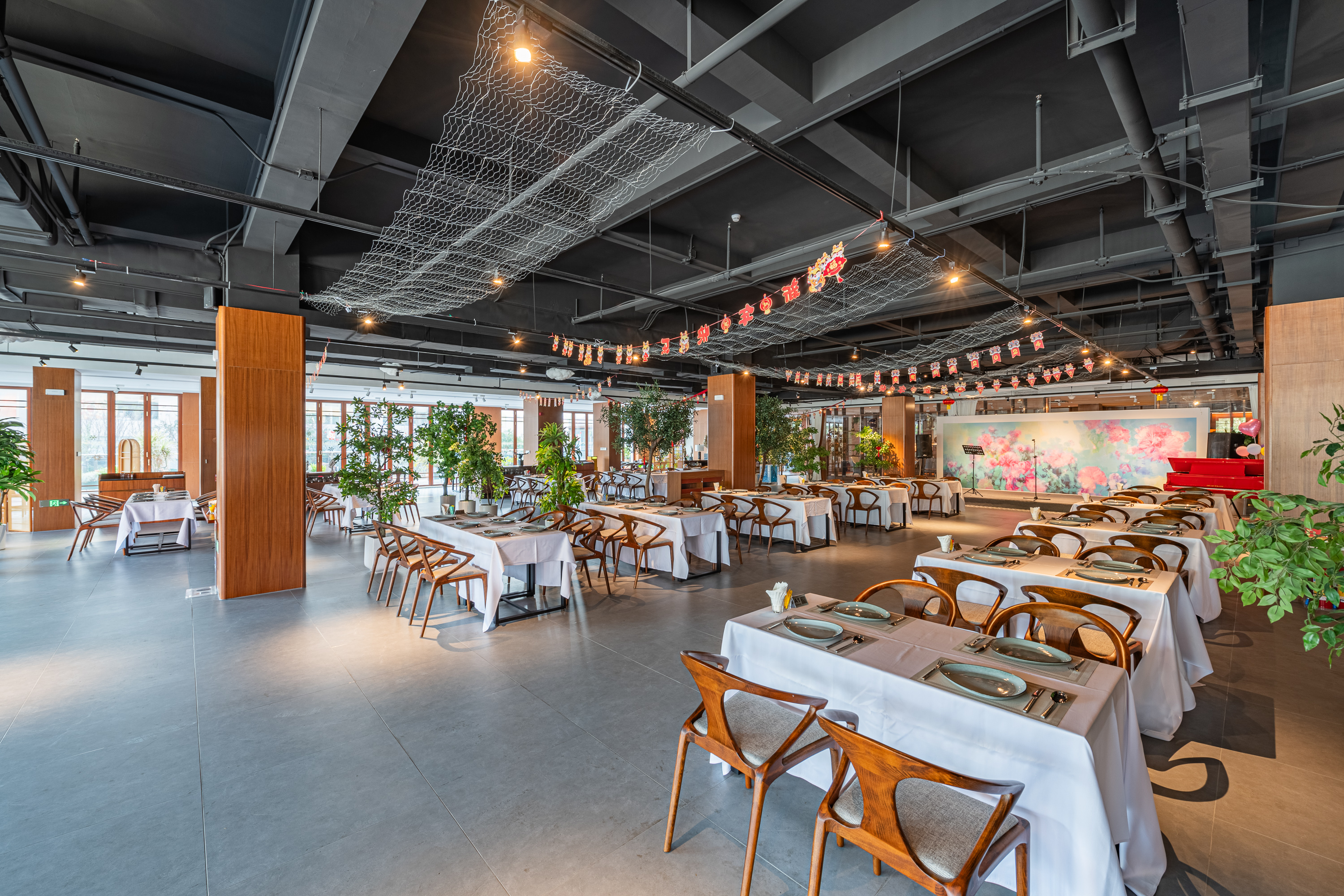 东莞市嘉辉会酒店有限公司阅喜小院艺术餐厅餐厅图