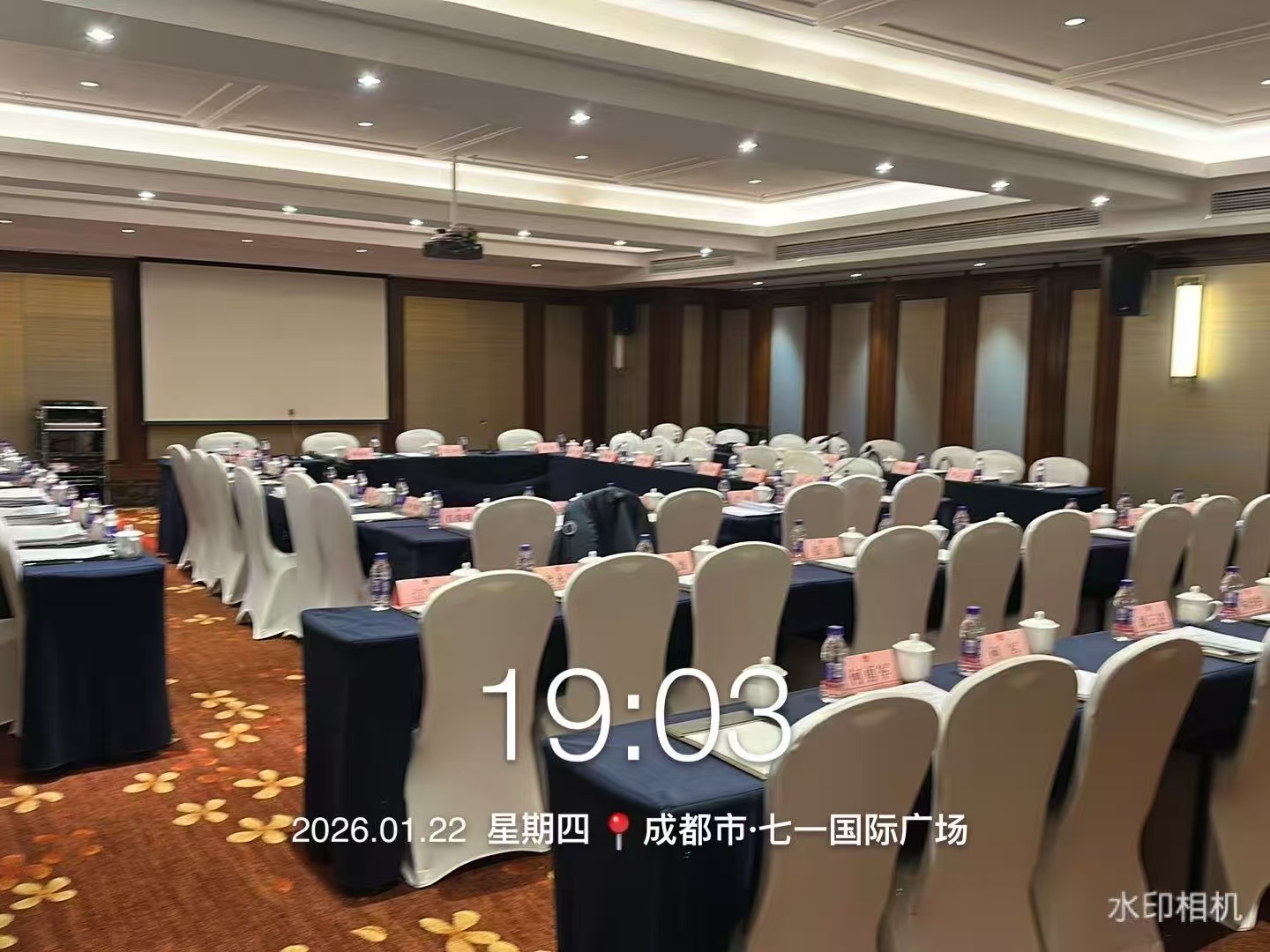 成都七一世外桃源酒店八楼分会场会场图