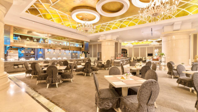 天津观湖城堡酒店阿尔卡萨西餐厅餐厅图