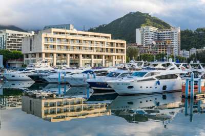 深圳大梅沙湾游艇度假酒店外观
